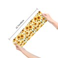 thumbnail image 2 of Bingfone Yellow Polka Dot Sunflower Prirnt Women's Men's Fun Pattern and Solid Crew Socks-1 Pair Pack-Cool & Classic Novelty Design Gifts, 2 of 7