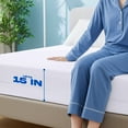 thumbnail image 3 of PEKUR King Zippered Mattress Encasement – Waterproof and Bed Bug Proof Six-Sided Protector, 3 of 6