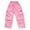 Pink, variant on Pink Cargo Pants Sparkle Pants Dance Outfits for Girls Mardi Gras Pants Boys Sports Pants 5-6 Years