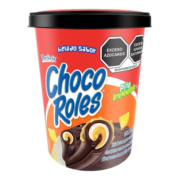 Helado Choco Roles Marinela 1 l