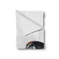 thumbnail image 2 of Cars Soft Flannel Fleece Throw Blanket, Old Fashioned Automobile Old Timer Antique American Collector's Vehicle, Cozy Plush for Indoor and Outdoor Use, 50" x 70", Black Pale Blue Orange, by Ambesonne, 2 of 6