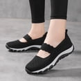 thumbnail image 2 of CAICJ98 Women'S Slip on Shoes Works Women's Comfort Low Vamp Slip on Sneaker, Wide Width Available,Black, 2 of 5