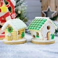 thumbnail image 2 of Biscuit Molds Baking 3D Gingerbread House Shape Mold Kits for Christmas Festival, 2 of 13