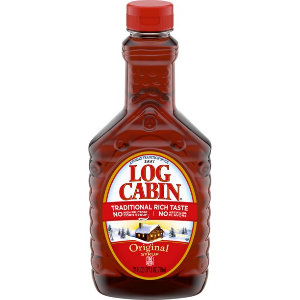  Log  Cabin  Original Pancake Syrup  24 FL OZ Walmart com 