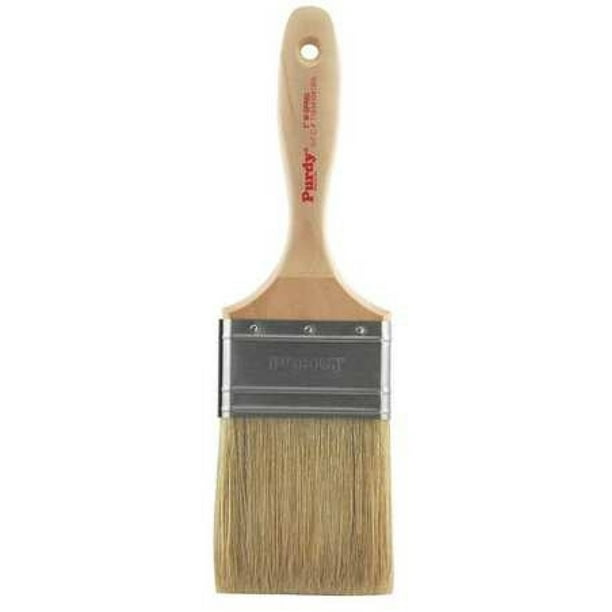 PURDY 144380430 3" White Bristle Sprig? Flat Sash Paint Brush Walmart