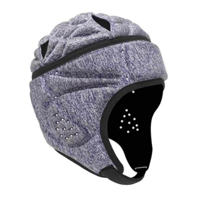 Casco de Rugby para adultos, casco de fútbol, sombrero protector de Rugby versátil, gorros de Rugby Púrpura
