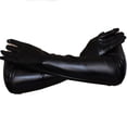 thumbnail image 5 of WTXUE Leather Gloves for Women, Long Tight Color Women Unisex Performance Party Leather Solid Gloves Retro Sexy Fashion Accessory, Black, 5 of 5