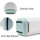 thumbnail image 5 of Soporte para cepillos de dientes con parte inferior antideslizante, hecho de PP y plástico ABS, almacenamiento versátil, desmontable para una fácil limpieza, 3 ranuras para cepillos de dientes eléctricos y soporte para pasta de dientes, organizador de baño para encimera, 5 of 8