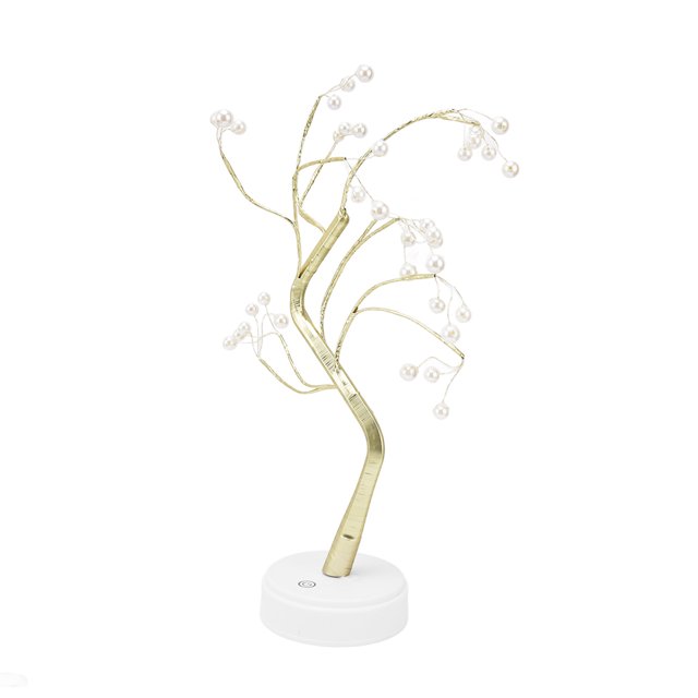 Lámpara de Árbol de Bonsái de Mesa Jadeshay Luz de Noche Aspecto Llamativo