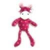 Spark Sleepy Baby Pink Polka Dot Sock Knit Giraffe Plush