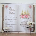 thumbnail image 4 of Efavormart Fairy Tale Book Vinyl Photography Backdrop, Once Upon a Time Princess Theme Party Photo Shoot Background - 8ftx7ft, 4 of 5