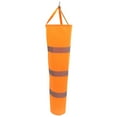 thumbnail image 1 of 1Set Orange Air Direction Indicator Windsock for Oil Exploration with Reflective Strips and Waterproof, 1 of 9