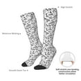 thumbnail image 3 of Daiia Sports Socks winter Ski Element Printed Novelty Crew Socks for Men Women Knee High Socks Cotton Socks Soft & Breathable Support Unisex Socks, 3 of 9