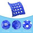 thumbnail image 4 of Uxcell Inflatable Seat Cushion, Portable Chair Cushion Backrest Air Seat Pad, Blue, 4 of 6