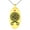 Gold, variant on Stainless Steel Binding Vegvisir Troll Cross Runic Viking Engraved Small Oval Charm Pendant Necklace