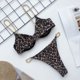 thumbnail image 5 of Gibobby Trajes de Baño para Mujer Traje de baño de mujer Ropa de playa Bikinis Traje de baño de cintura alta Bikini femenino Hebilla de 2 piezas Trajes d(Caqui,G), 5 of 5
