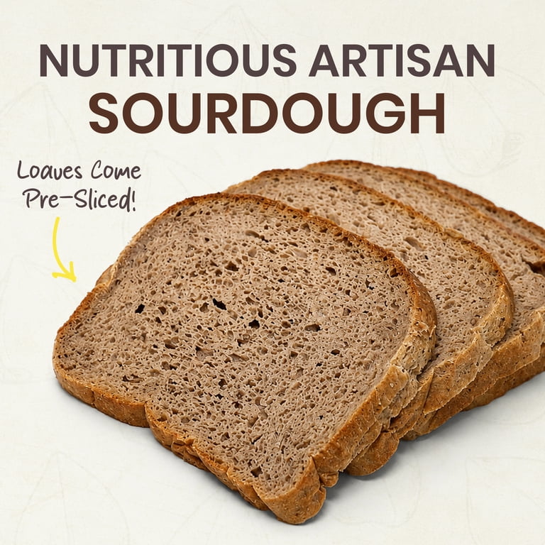 Simple Kneads Gluten-Free Organic Pumpkinickel Sourdough Bread, 21