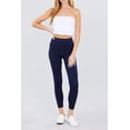 thumbnail image 6 of Women's 3 Pack Seamless Stretch Leggings High Waist Soft Nylon Spandex, 6 of 7
