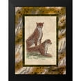 thumbnail image 2 of Kruskamp, Janet 12x14 Black Modern Framed Museum Art Print Titled - Cheetahs, 2 of 5