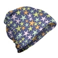 thumbnail image 1 of Starfish Unisex Beanie, Colorful Ocean Creatures, Hiking Outdoors, Multicolor, by Ambesonne, 1 of 1