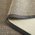 thumbnail image 4 of SAFAVIEH Martha Stewart Natural Fiber Bordered Area Rug, Natural/Dark Grey, 8' x 10', 4 of 5