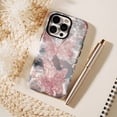 thumbnail image 6 of Sparkling Pink Butterfly Crystal Rhinestone Phone Case for Women’s Elegant Style Compatible with iPhone 11/12/13/14/15/16 (Pro Max/Plus), 6 of 9