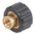 thumbnail image 1 of Zorion Brass Pressure Washer Adapter Universal Quick Connect Fittings 1/4 Female Thread, 1 of 9