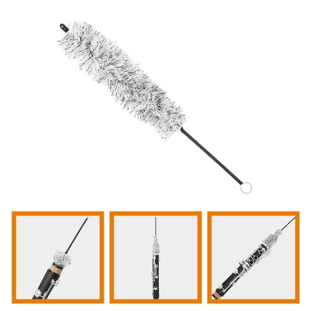HAMPPLIES Saxophone Clarinet Cleaning Kit 1Pack with Detachable Design for Portable Maintenance