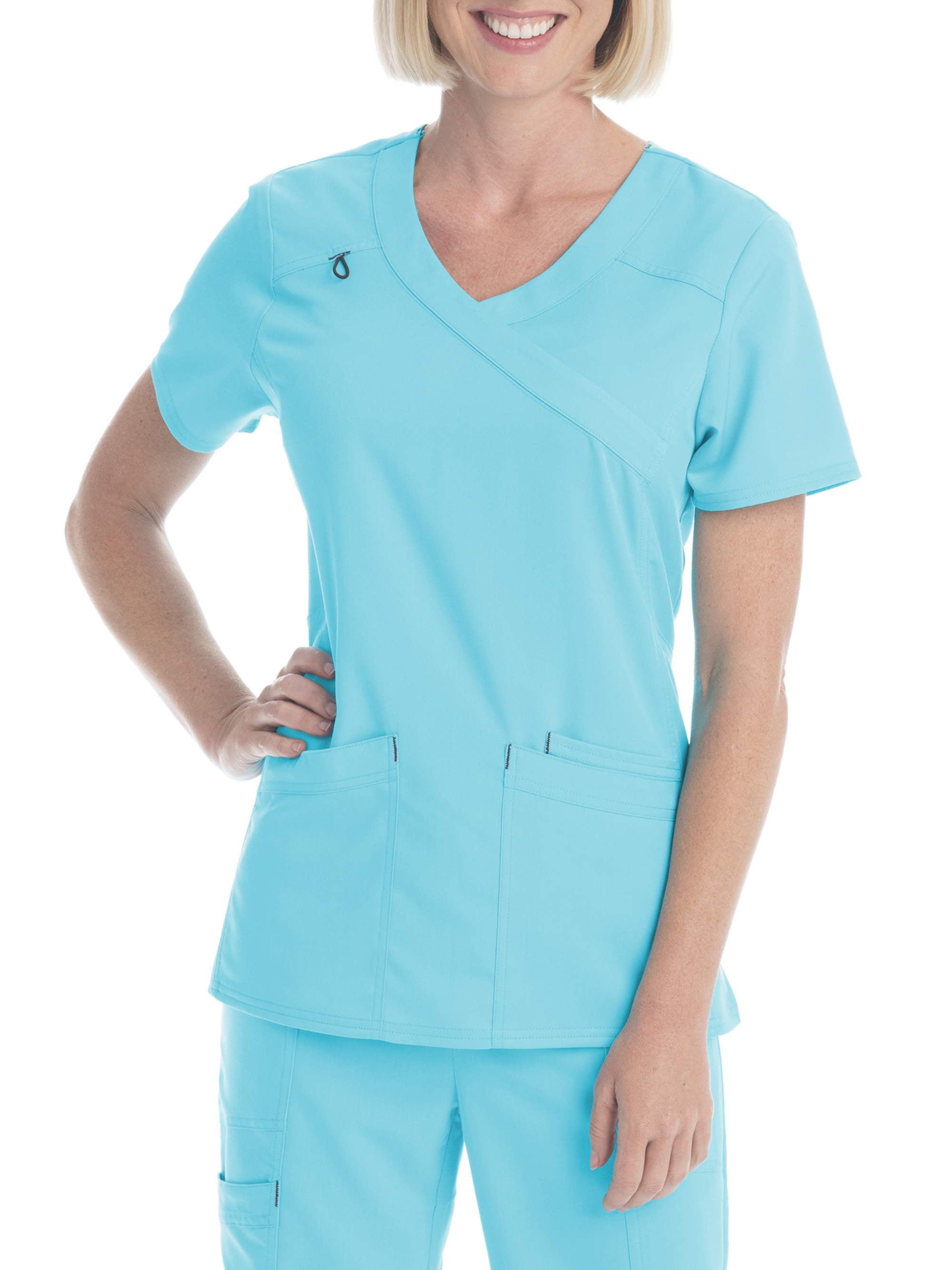 Scrubstar Scrubstar Women's Premium Collection Rayon Mock Wrap Scrub