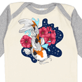 thumbnail image 4 of Inktastic Japanese Koi Fish Pond with Stars Boys or Girls Long Sleeve Baby Bodysuit, 4 of 5