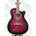 thumbnail image 2 of Oscar Schmidt Auditorium Florentine A/E Guitar, Trans Purple Burst Bundle w/Bag OACEFTPB BAGPACK, 2 of 7