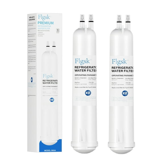 Flgsk SK04 Compatible with Refrigerator Water Filter 3,EDR3RXD1, 9083 46-9083 46-9030, 2-Pack