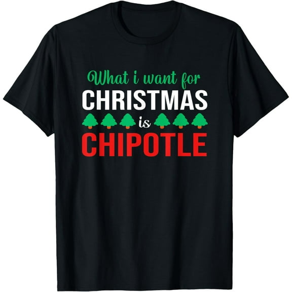 Merry Christmas Mexican Chili Funny Chipotle Lover T-Shirt