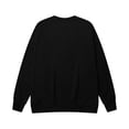 thumbnail image 2 of Men's Solid Crewneck Sweatshirt Casual Pullover Top Men Casual Long Sleeve Sports Fitness Pullover Waffle Sweatshirt, 2 of 6