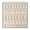 White-11, variant on Tablecloth Square Bohemian Floral Vintage Tribal Style, Waterproof Elastic Fitted Vinyl, Back, Stain Resistant, 34-36 Inch Table Cover