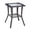 Grey, variant on Outdoor Side Table with Storage Wicker Patio Side Table, Tempered Glass Top End Table for Balcony Porch Deck
