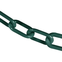 3 Inch x 100 Feet Evergreen Plastic Safety Chain