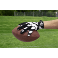 thumbnail image 4 of Athletic Works Football Receiver Gloves with Silicone Grip, Adult Small / Medium, Black, 4 of 6