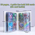 thumbnail image 3 of Charizard 240 Uds álbum tarjeta libro mapa letra Mewtwo Charizard titular carpeta colecciones carpeta Anime tarjeta Protector cuaderno regalo, 3 of 6