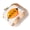 White, variant on Miniature Eggs Keychain Trendy Japanese Cheerful Color Resin Multi Purpose Decoration For Students Adults Daily Use