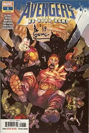 Avengers #1 No Road Home NM Signed by Al Ewin
