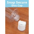 thumbnail image 5 of 8 oz / 250 ml Clear Plastic Professional Cylinder Bottle with White Disc Cap, 5 of 9