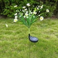 thumbnail image 4 of Luces solares para jardín, luces solares de flores, luces solares de flores al aire libre, decorativas solares impermeables, 4 of 6