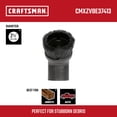 thumbnail image 2 of Cepillo para quitar el polvo y secar el aspirador CRAFTSMAN CMXZVBE37413, 2 of 7
