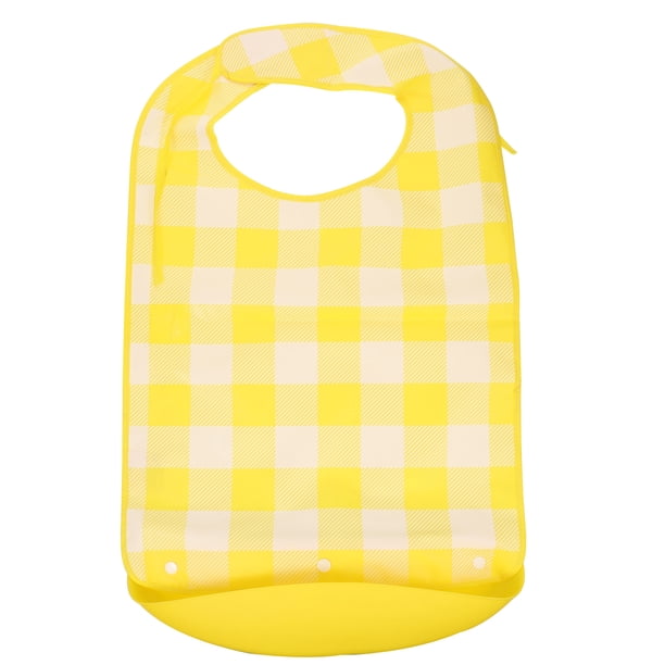 babero impermeable para adultos, delantal, babero, toalla para saliva, protector de ropa útil.