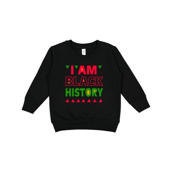 Inktastic I Am Black History Toddler Sweatshirt