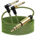 thumbnail image 2 of Cable de inserción 1/4, GOSYSong 6.35mm 1/4 TRS estéreo a doble 1/4 TS, 2 of 2