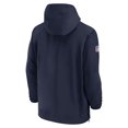 thumbnail image 3 of Men's Nike Navy Tennessee Titans Sideline Half-Zip Hoodie, 3 of 3