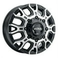 thumbnail image 2 of 1 Ultra 17x6.5 8X6.50 +129 022FU Scorpion Dually Gloss Black w/Diamond Cut Face Wheel Rim, 2 of 2