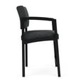 thumbnail image 4 of Lesro Lenox Steel Fabric Hip Waiting Room Guest Chair in Black/Adler Nocturnal, 4 of 5